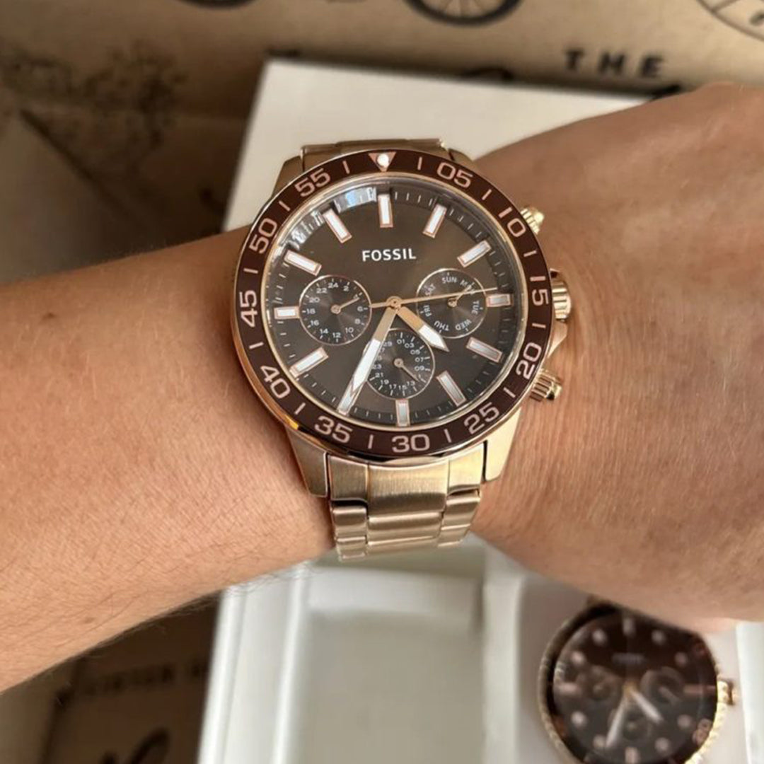 Fossil Banon Metal Rosegold
